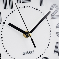 Годинник "Гармоніка", чорний, 20 см (2016-013)