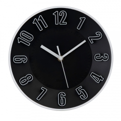 Годинник "Модуль", чорний, 22 см (2016-016)