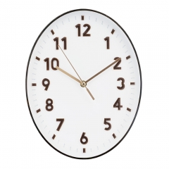 Годинник "Експанс", біло-бронзовий, 32*24 см (2016-018)