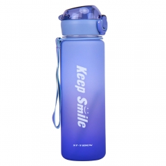Пляшка для спорту "Keep smile", 590 мл * Рандомний вибір дизайну (9110-021)