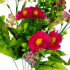 Квітковий букет, яскраво-рожевий (8717-023)