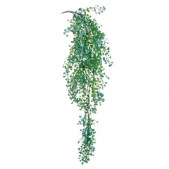 Штучна ампельна гілка, блакитно-зелена, 85 см (8717-028)