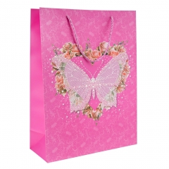 Подарунковий пакет "Метелик", 30*40 см * Рандомний вибір дизайну (9208-002)