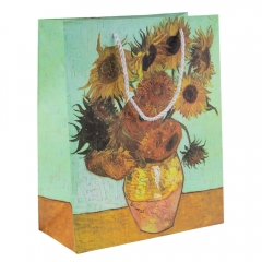 Подарунковий пакет "Шедеври Ван Гога", 26*32 см * Рандомний вибір дизайну (9208-003)