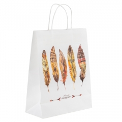 Подарунковий пакет "Магія пера", 24,5*31 см * Рандомний вибір дизайну (9215-004)