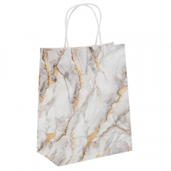 Подарунковий пакет "Мармур", 18*23 см * Рандомний вибір дизайну (9215-005)