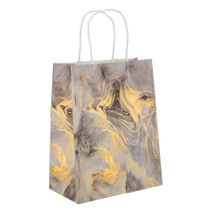 Подарунковий пакет "Мармур", 18*23 см * Рандомний вибір дизайну (9215-005)