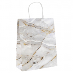 Подарунковий пакет "Мармур", 24*30,5 см * Рандомний вибір дизайну (9215-006)