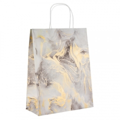 Подарунковий пакет "Мармур", 24*30,5 см * Рандомний вибір дизайну (9215-006)