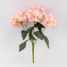 Букет гортензий, 5 бутонов, розовый, 44 см (9259-120)
