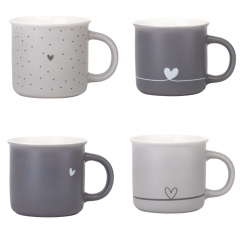 Чашка  "Minimal Heart", 400 мл * Рандомный вибор дизайна (9193-007)