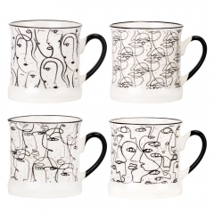 Кружка "Lines of Art", 380 мл * Рандомний вибір дизайну (9193-009)