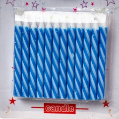 Свічки для торта "Сині" (8133-003)