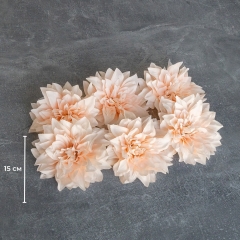 Головка жоржини, світло-рожева, 15 см (9222-020)