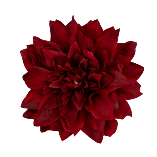 Головка жоржини, бордова, 15 см (9222-021)