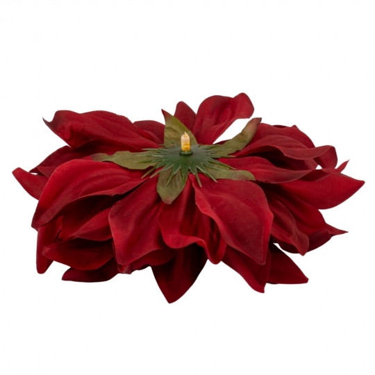 Головка жоржини, бордова, 15 см (9222-021)