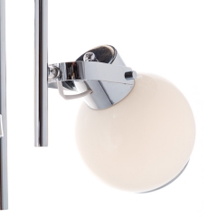 Люстра стельова біла на 3 круглі плафони (MT009/3)