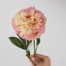 Искусственные пионы, розовые, 83 см (2019-002)