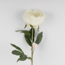 Искусственные пионы, белые, 80 см (2019-004)