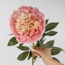 Искусственные пионы, розовые, 92 см (2019-010)
