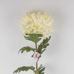 Искусственная хризантема, белая, 91 см (2019-012)