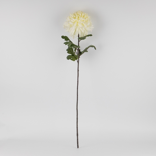 Искусственная хризантема, белая, 84 см (2019-013) Искусственная хризантема, белая, 84 см (2019-013)