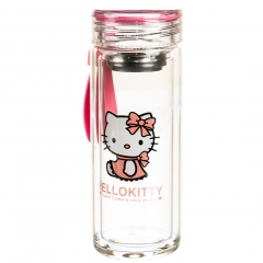 Пляшка для спорту. Серія «Кіт», 280мл * (рандомний вибір дизайну) (0586J)