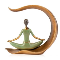 Статуетка "Дівчина в позі лотоса" (8933-025)