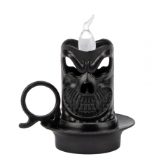 Світлодіодні свічки (LED) "Моторошні обличчя", 8 см (9242-014)