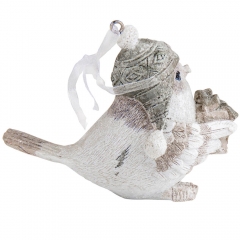 Подвеска "Синичка с подарком" (2007-192)