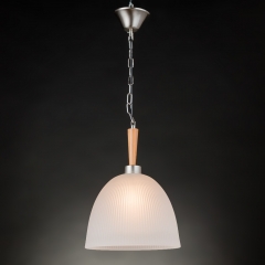 Люстра-підвіс з 1 лампою з матового скла (ZW017/1)