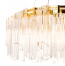 Люстра кругла з скляним декором на 8 ламп LED 40W (ZW072/8)