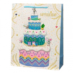 Подарунковий пакет "All the best" 31 * 12 * 40 (8814-019)