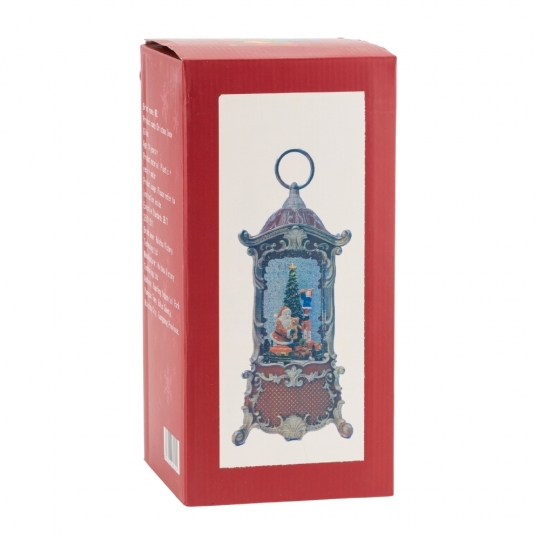 Новорічний ліхтар з підсвіткою та музикою Новорічний ліхтар з підсвіткою та музикою