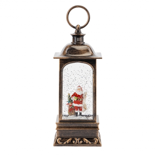 Новорічний ліхтар з підсвіткою та музикою Новорічний ліхтар з підсвіткою та музикою