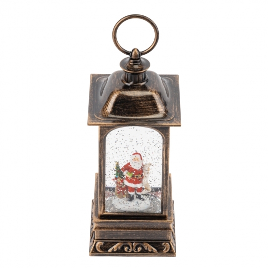 Новорічний ліхтар з підсвіткою та музикою Новорічний ліхтар з підсвіткою та музикою