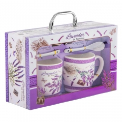 Набор кружек "Лаванда" * Рандомный выбор дизайна (8901-019)