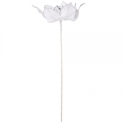 Декоративна квітка "Симфонія", біла, 45 см (9171-026)