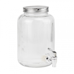 Лимонадниця з краном на металевій підставці "Живильна прохолода", 3,8 л (9227-002)