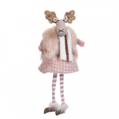 Фігурка декоративна (підвіска)  "Олень в шубці" (6005-012)