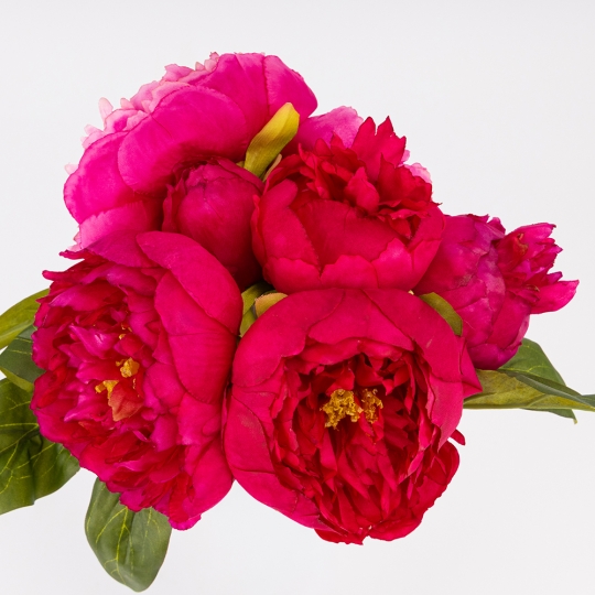 Букет пионов, 7 бутонов, розовый, 28 см СПАСЕННАЯ ПОЗИЦИЯ (9259-112) Букет пионов, 7 бутонов, розовый, 28 см СПАСЕННАЯ ПОЗИЦИЯ (9259-112)