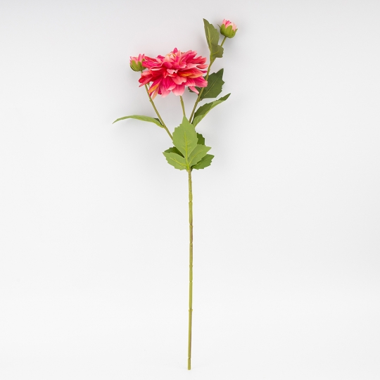 Искусственная георгина с 3 бутонами, розовая, 64 см СПАСЕННАЯ ПОЗИЦИЯ (9259-126) Искусственная георгина с 3 бутонами, розовая, 64 см СПАСЕННАЯ ПОЗИЦИЯ (9259-126)