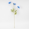 Искусственный мак, голубой, 61 см СПАСЕННАЯ ПОЗИЦИЯ (9259-129)