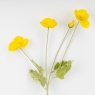 Искусственный мак, желтый, 61 см СПАСЕННАЯ ПОЗИЦИЯ (9259-132)