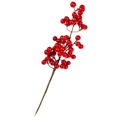 Декоративна гілка "Соковиті ягідки", 48см. (8002-034)