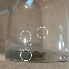 Стекляная ваза "Кензо" 18 см (00BR-8604-002)