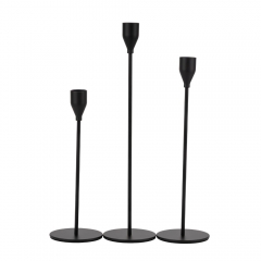 Набір з 3 підсвічників "Гармонія мінімалізму", чорний, 32*27*22 см (9260-002)