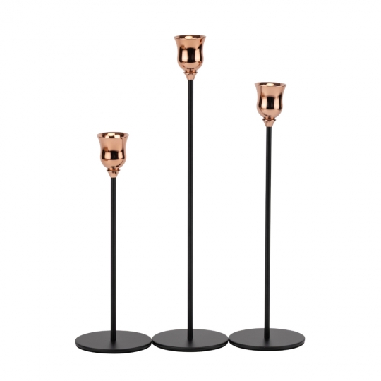 Набір з 3 підсвічників 