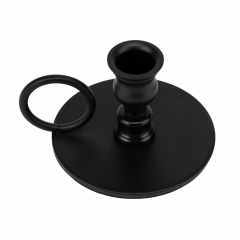 Підсвічник "Вінтажна ніч", чорний, 6,5 см (9260-012)