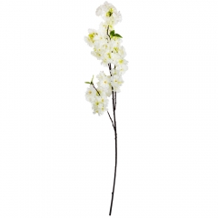 Штучна гілка "Сакура", кремова, 120 см (9160-071)